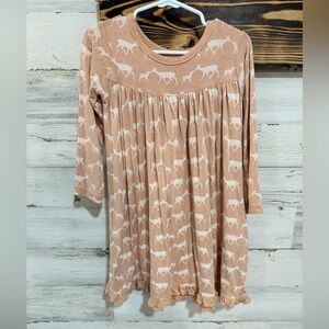 Kickee Pants Bamboo Girl’s Classic Swing Dress